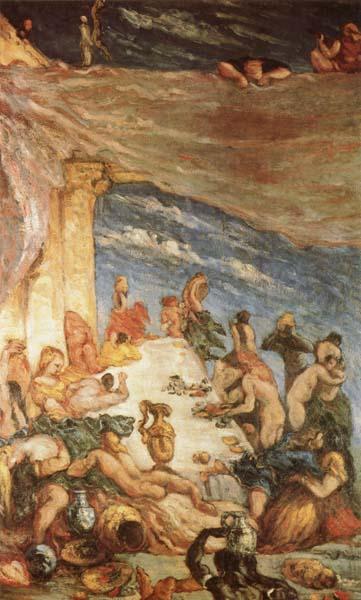 Paul Cezanne The Orgy France oil painting art